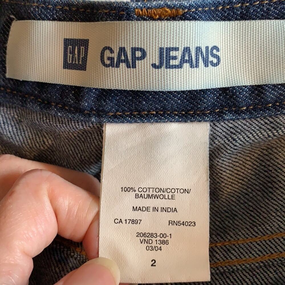 2004 Y2K GAP jean skirt - Picture 7 of 8